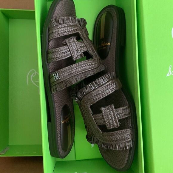 Sam Edelman | Woven Bay Slide Sandals - Picture 8 of 10